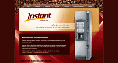 Desktop Screenshot of instantcoffee.com.br